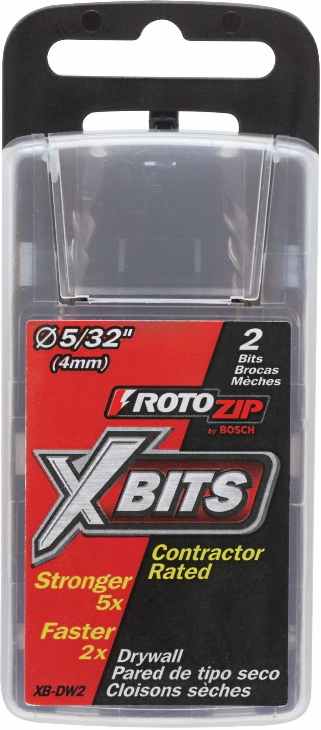Rotozip XBDW2 XBits HighSpeed Steel Drywall Cutting Bits For Rotary