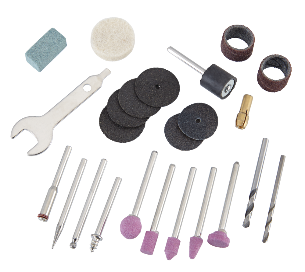 Certified PDM130DCU 1A Variable Speed Rotary Tool Kit with Attachments