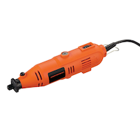 Certified PDM130DCU 1A Variable Speed Rotary Tool Kit with Attachments & Accessory Bits, 24-pc Front_Angled_Left