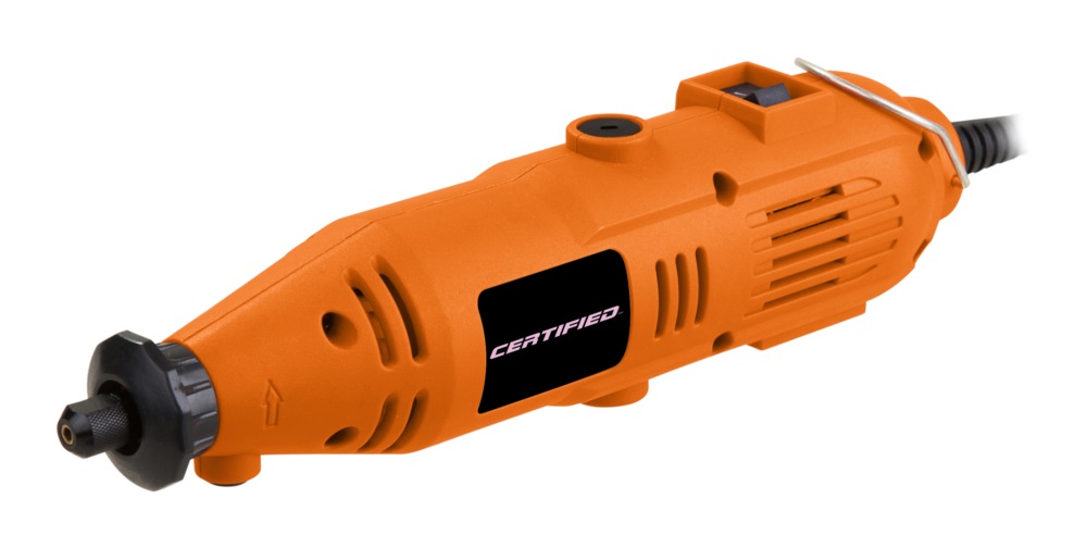 Certified PDM130DCU 1A Variable Speed Rotary Tool Kit with Attachments