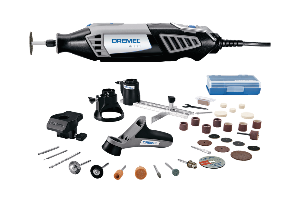 Dremel 4000 4 34 1 6A Variable Speed Rotary Tool Kit With Attachments   Dremel Premium Rotary Kit 8c1600e3 59da 416b 9377 9a0f99aa39e9 