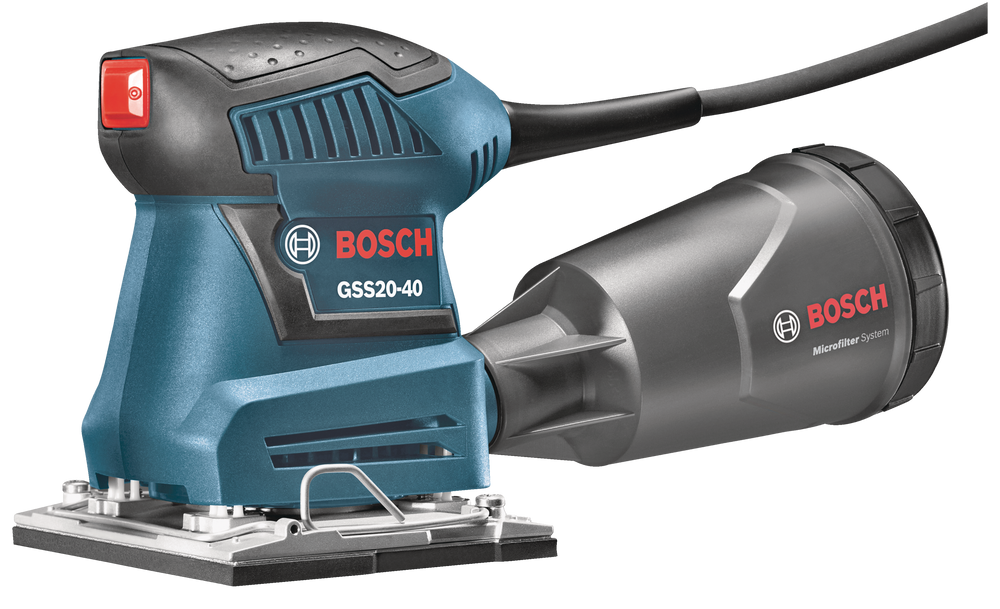 Bosch GSS2040 Corded SingleSpeed Orbital Finishing Sheet Sander with