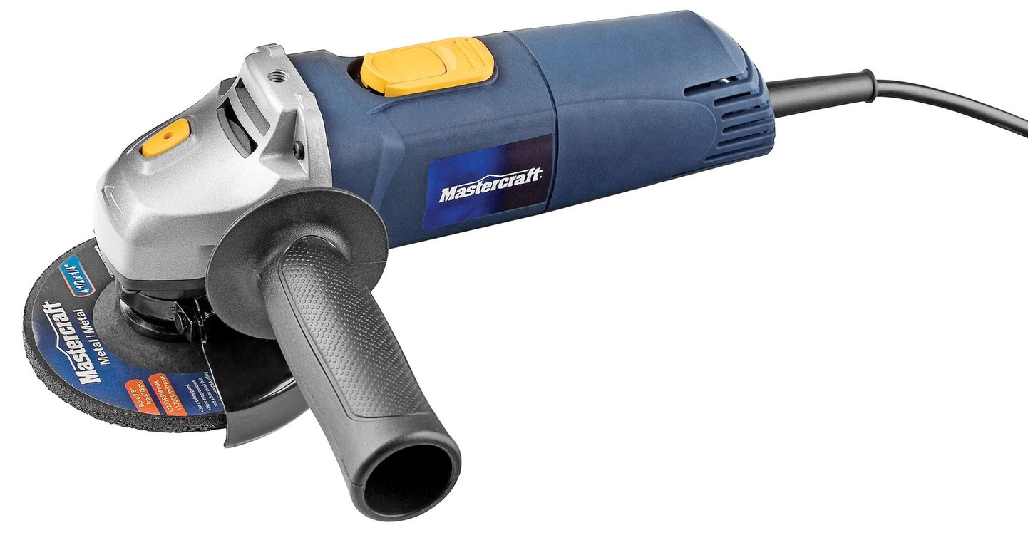 Mastercraft Angle Grinder kit Canadian Tire