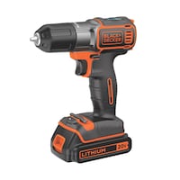 Black & Decker Autosense 20V Max Li-Ion Cordless Drill Front_Angled_Left