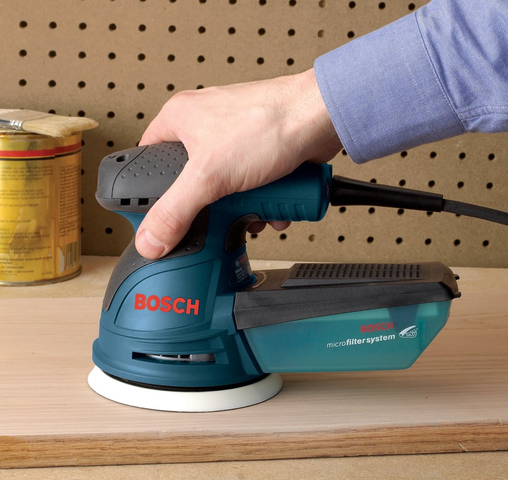 Bosch Palm Random Orbital Sander Polisher Electric 5 Inch Corded Single Speed 