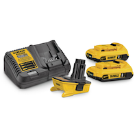 DEWALT Battery Adaptor Kit , DCA2203C 20V MAX Lithium-Ion For 18V Cordless Power Tools Composite_or_Mixed