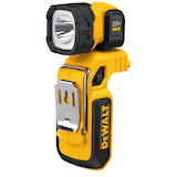 DEWALT DCL044 20V MAX Lithium-Ion Cordless Handheld LED Work Light, 160 Lumen, Tool Only Front_Angled_Left