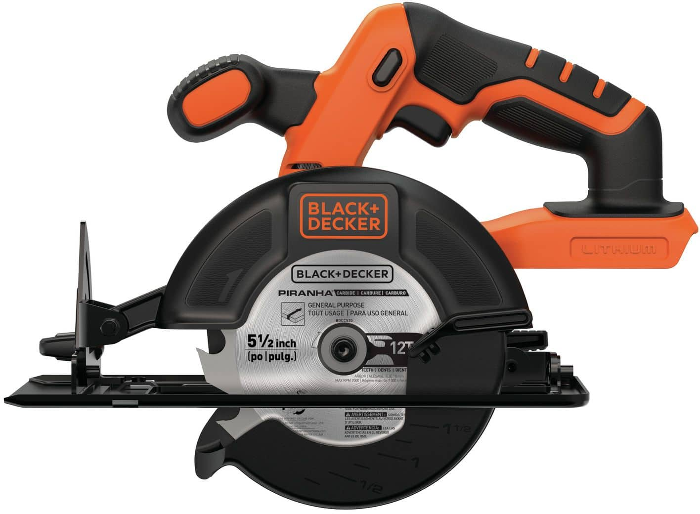 Black Decker BDCCS20C 20V Max Lithium Ion Cordless Trim Circular