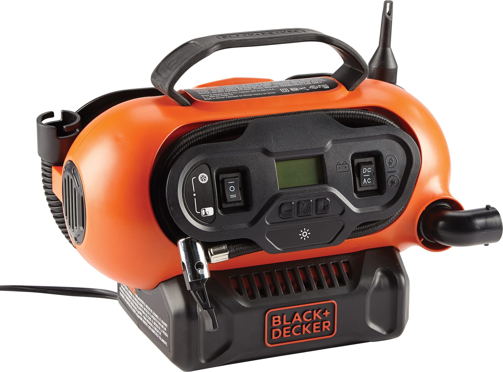 Black Decker 20V Max Li Ion Cordless Multi Purpose Inflator Tool Only