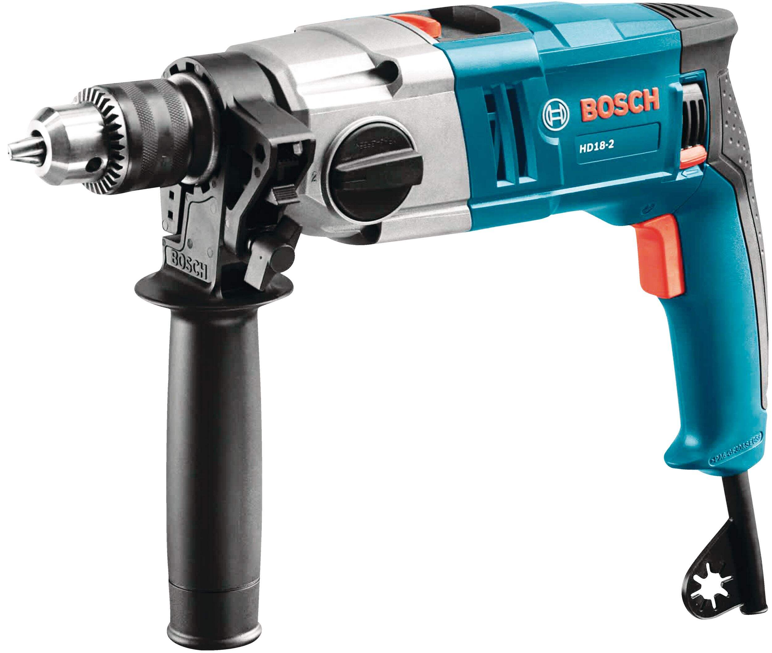 Bosch HD182 8.5A Corded 2Speed Hammer Drill with Keyed Chuck