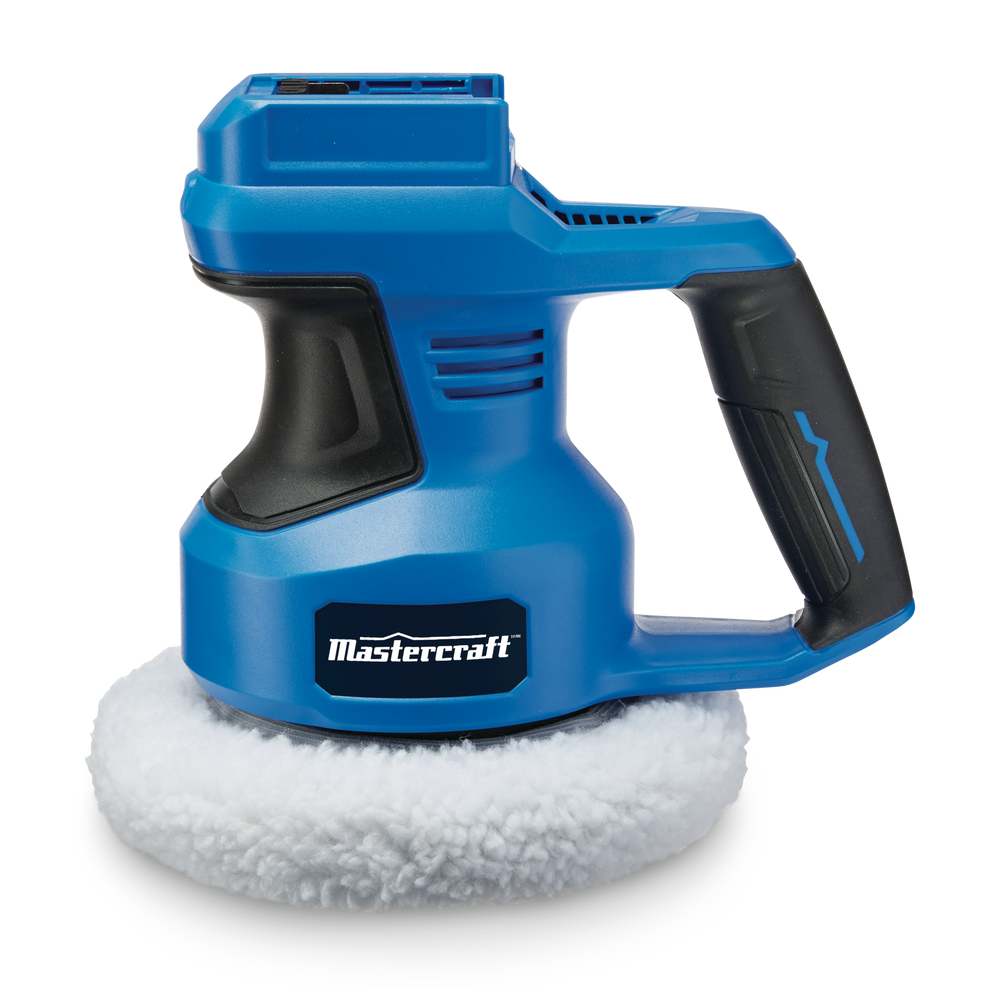 Mastercraft 20V Max LithiumIon Cordless SingleSpeed Orbital Buffer