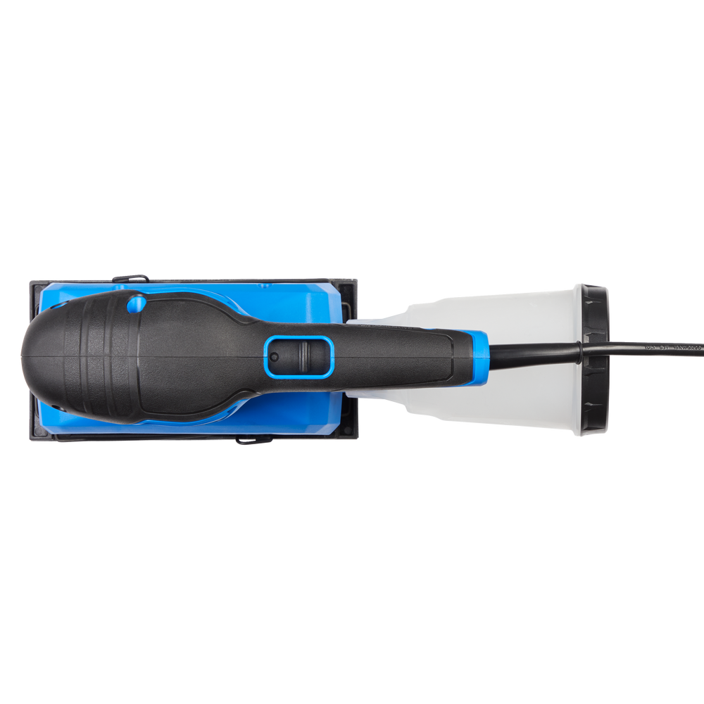 Mastercraft 2.4A Corded SingleSpeed Sheet Sander with Dust Canister