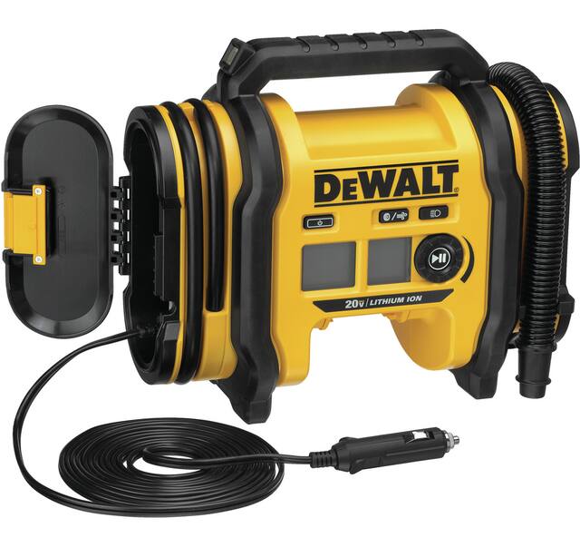 DEWALT DCC020IB 20V MAX Lithium Ion Corded/Cordless Air Inflator ...