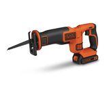 Black + Decker BDCR20C 20V Max Lithium-Ion Cordless Reciprocating Saw Kit with Battery & Charger Front_Angled_Left