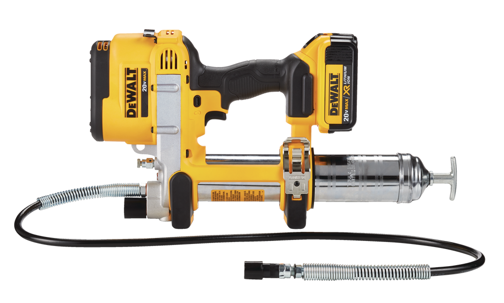 DEWALT DCGG571M1 20V MAX Lithium-Ion Cordless Grease Gun Kit With ...