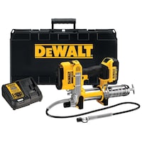 DEWALT DCGG571M1 20V MAX Lithium-Ion Cordless Grease Gun Kit with Battery, Charger & 42-in Hose
