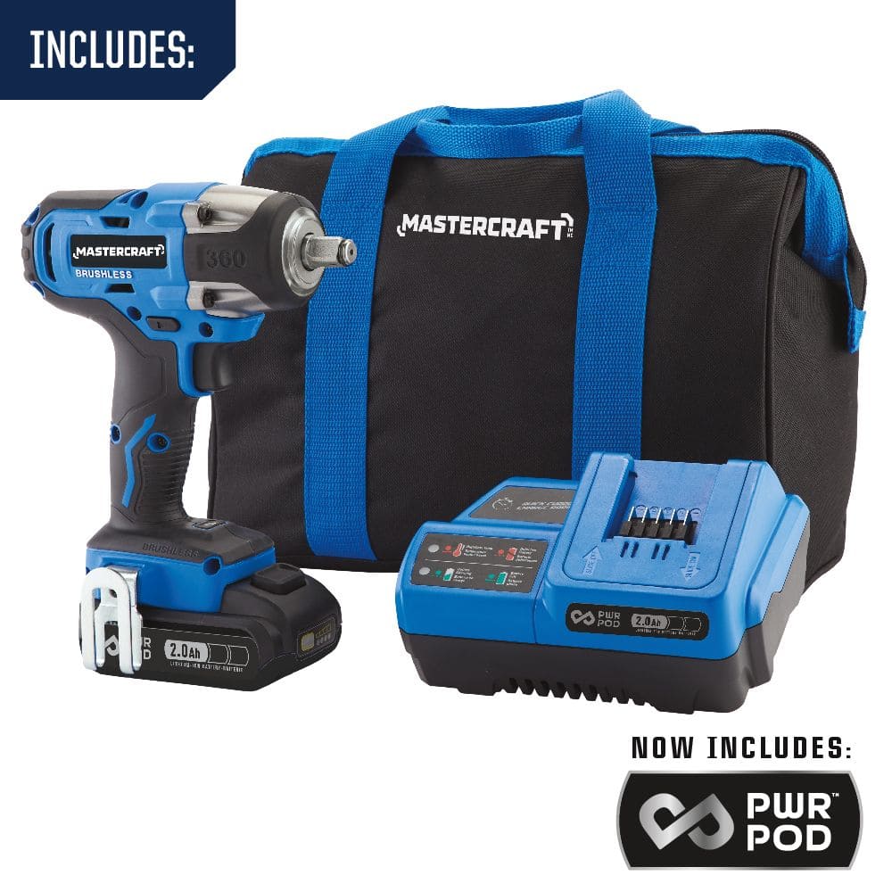 Mastercraft 20v drill online and impact driver kit