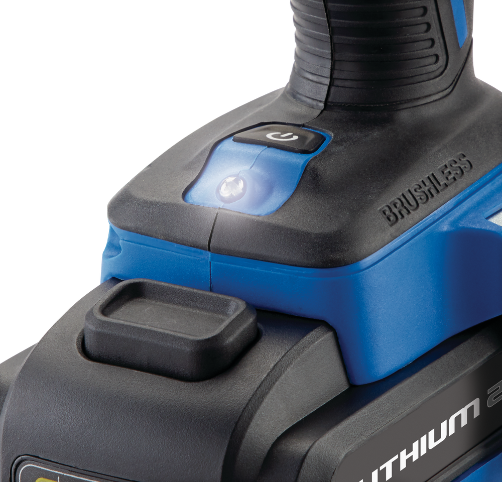 Mastercraft 20V Brushless Cordless 1/2in Hammer Drill Kit w/ PWR POD 2