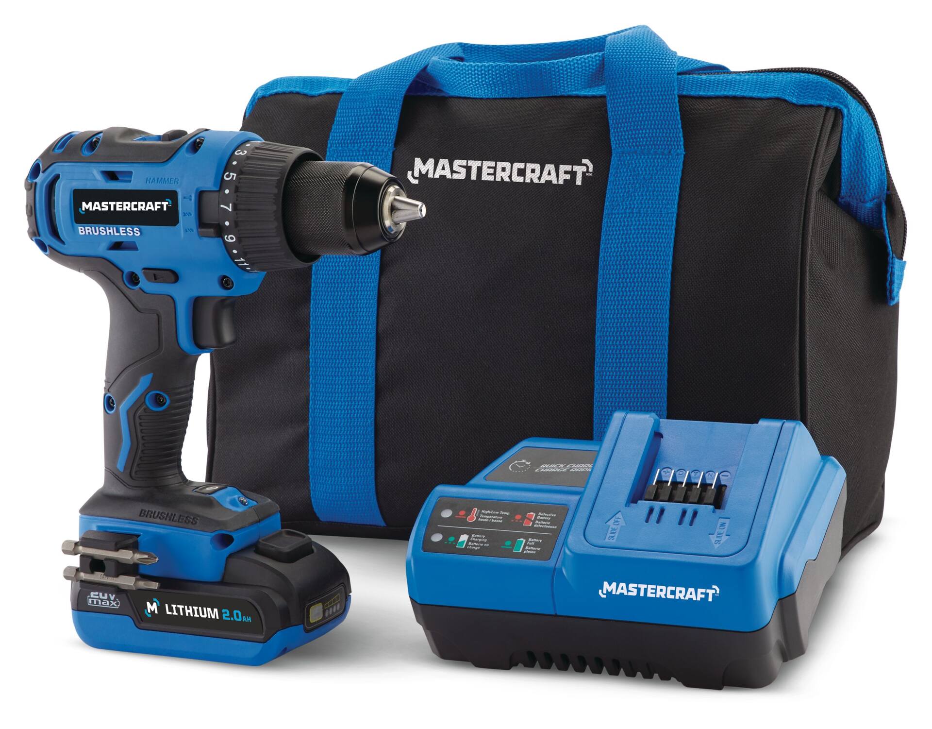 Mastercraft 20v drill online and impact driver kit