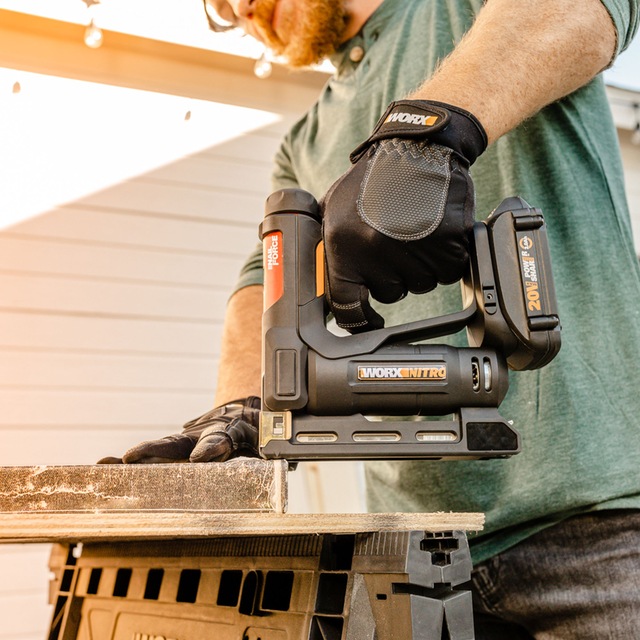 WORX NITRO 20V 3/8in Crown Stapler Canadian Tire