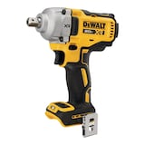 DEWALT DCF892B 20V MAX* XR® Cordless 1/2" Mid-Range Impact Wrench with Detent Pin Anvil (Tool Only) Front_Three_Fourths_Angled_Left