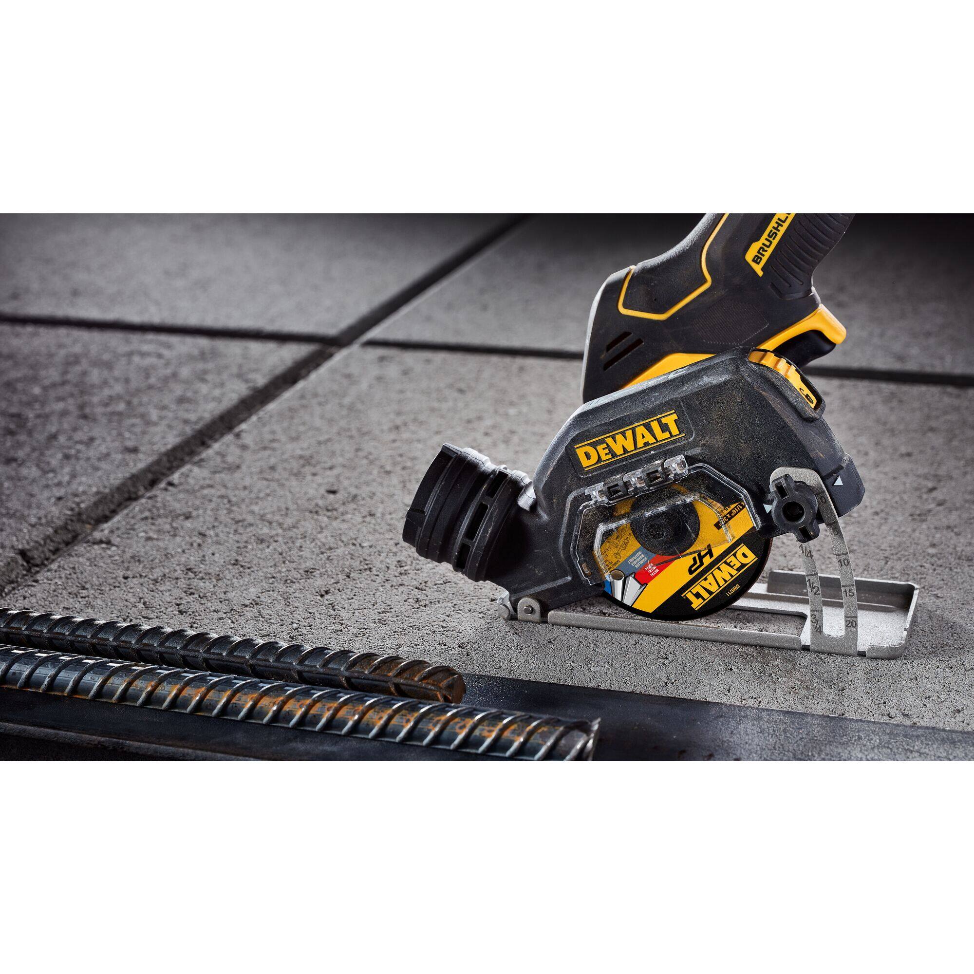 DEWALT DCS438B 20V MAX XR Brushless Cordless 3 in Cut Off Tool