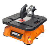 WORX WX572L 5.5A Bladerunner Portable Electric Tabletop Saw with Assorted T-Shank Jigsaw Blades Front_Three_Fourths_Angled_Left