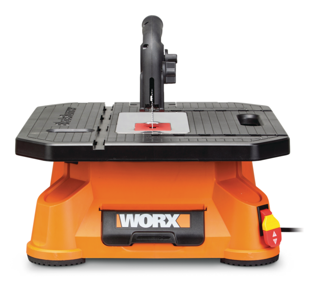 WORX WX572L 5.5A Bladerunner Portable Electric Tabletop Saw with Assorted TShank Jigsaw Blades