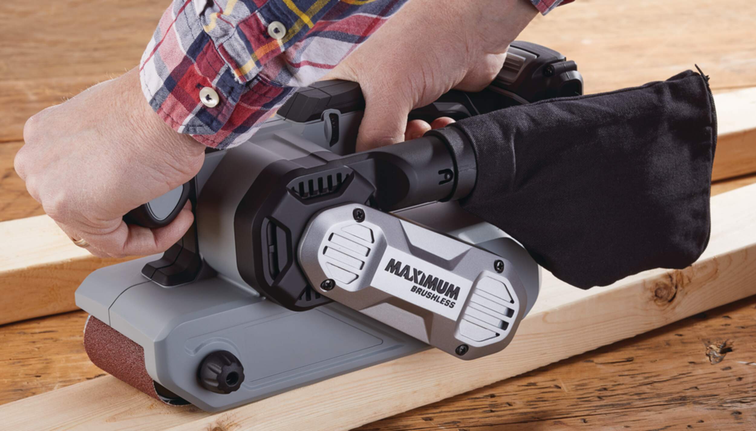 MAXIMUM 20V Brushless Belt Sander, Tool Only Canadian Tire