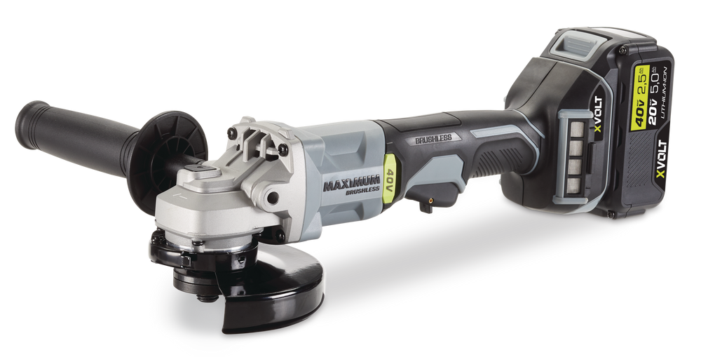 MAXIMUM 40V Angle Grinder Kit, 5in Canadian Tire