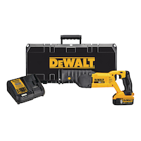 Scie alternative sans fil au lithium-ion 20 V MAX DEWALT DCS380P1, avec batterie, chargeur et étui
