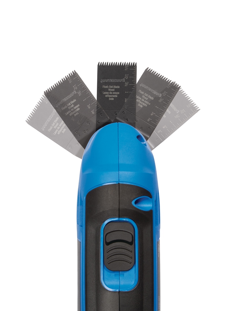 Mastercraft 2.2A MultiCrafter Oscillating MultiTool Kit with Blades