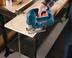 Bosch JS260 6A Top-Handle Variable Speed T-Shank Jigsaw with 3 Attachments & Carry Bag Overhead_Plunge