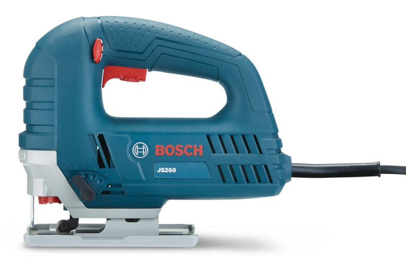 Bosch JS260 6A TopHandle Variable Speed TShank Jigsaw with 3