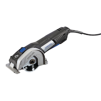 Dremel US40-04 7.5A Ultra-Saw Compact Circular Saw Tool Kit with Assorted Blades, 4-in, 5-pc Front_Three_Fourths_Angled_Left