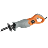 Scie alternative à vitesse variable à tige en T Certified 3308.2, 6 A, avec lame et clé hexagonale Front_Three_Fourths_Angled_Left