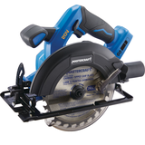 Scie circulaire sans fil 20&nbsp;V Max Mastercraft de 6-1/2 po, avec lame à pointe au carbure, outil seulement, compatible avec PWR POD Front_Three_Fourths_Angled_Right