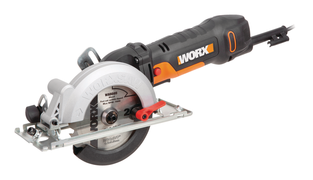construction consumer Stop by WORX WX439L 4.5A Compact Circular Saw with Carbide-Tipped Blade & Dust  Port, 4-1/2-in | Canadian Tire