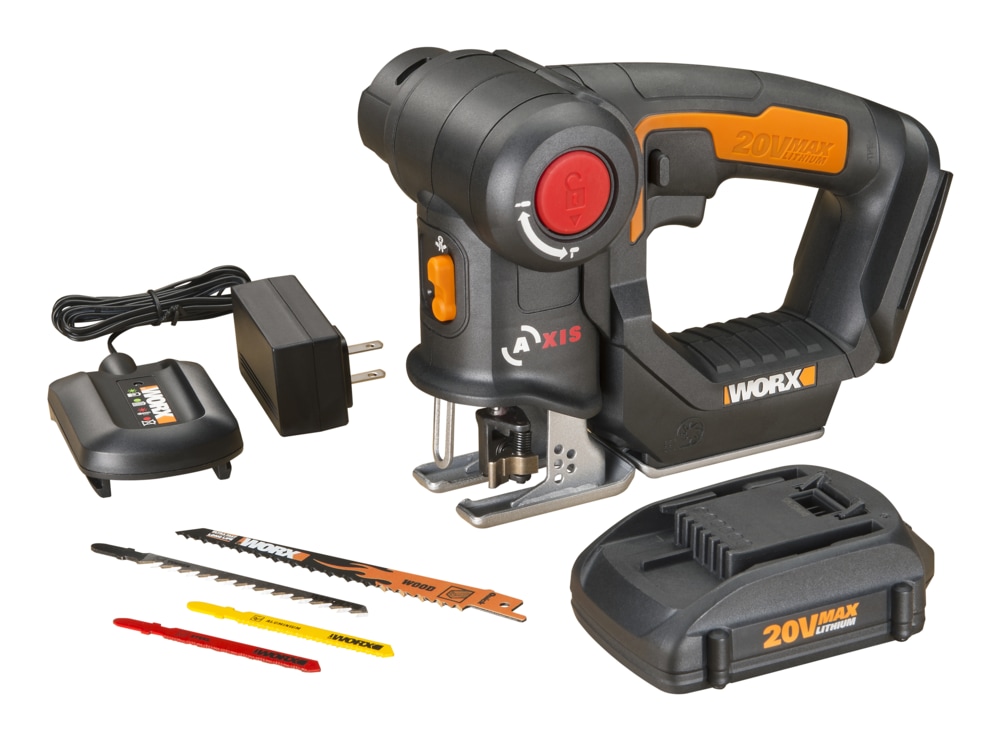 WORX 20V Max LiIon Axis 2in1 Jigsaw & Reciprocating Saw Canadian Tire