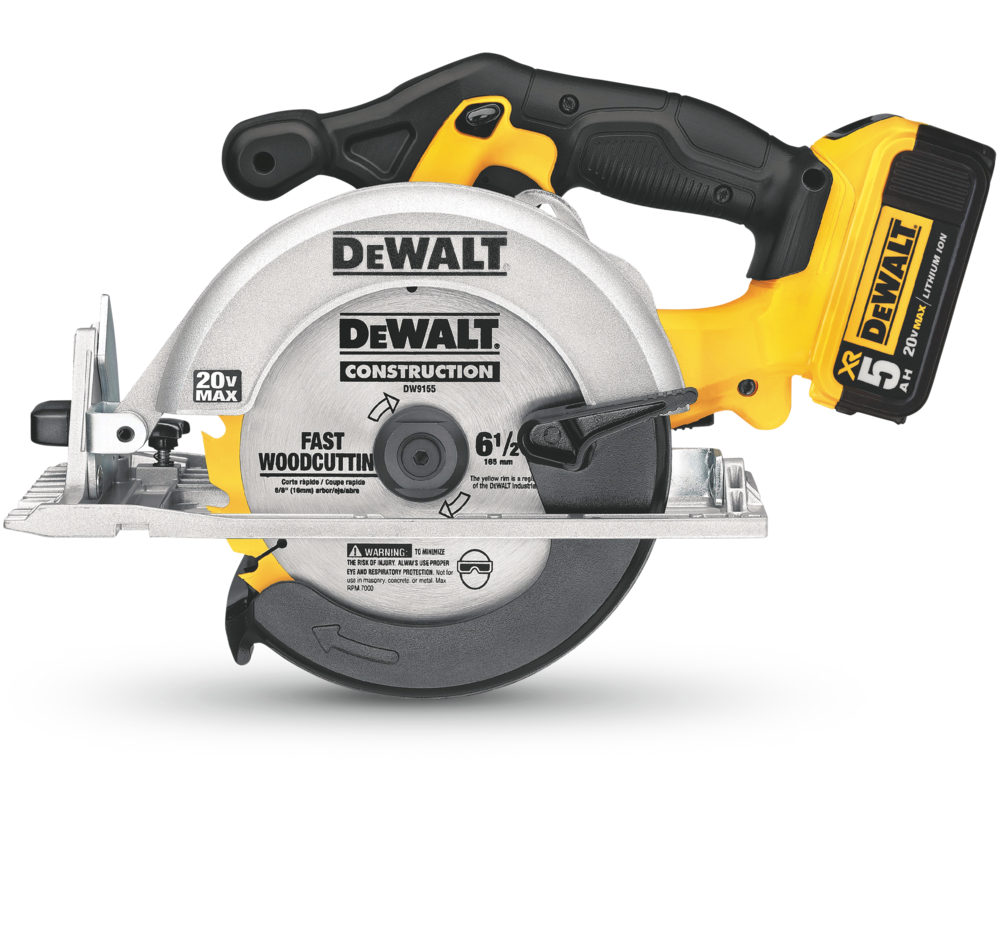 DEWALT DCS391P1 20V MAX Cordless Circular Saw Kit with EBrake, Battery