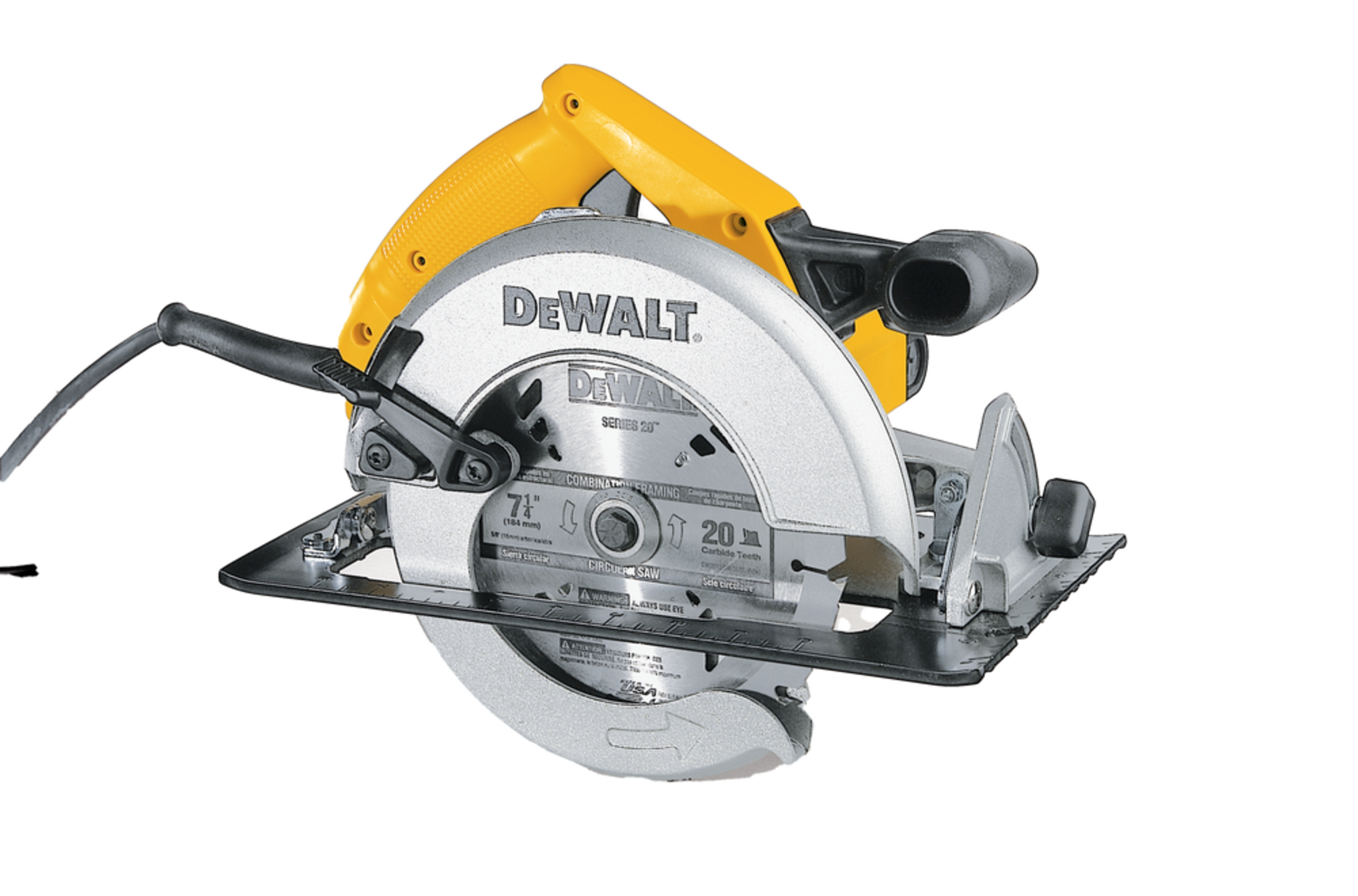 DEWALT DWE575 15A Lightweight Circular Saw with CarbideTipped Blade