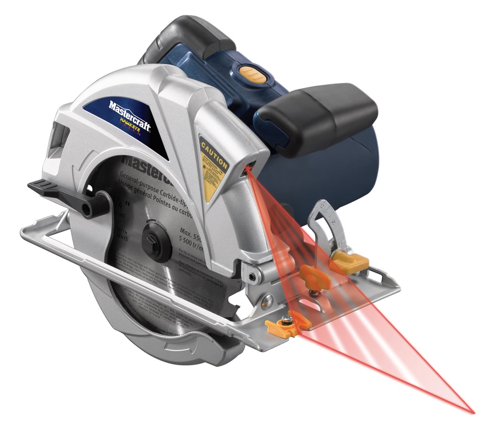 Mastercraft 14A Circular Saw with Laser Canadian Tire