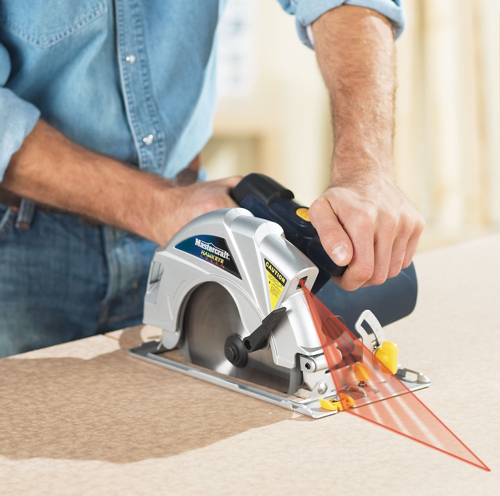 Mastercraft 14A Circular Saw with Laser Canadian Tire