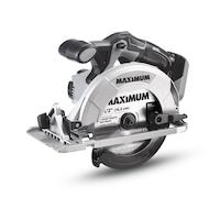 MAXIMUM 20V Max Cordless Circular Saw with Carbide-Tipped Blade, Tool Only, 6-1/2-in Front_Three_Fourths_Angled_Left