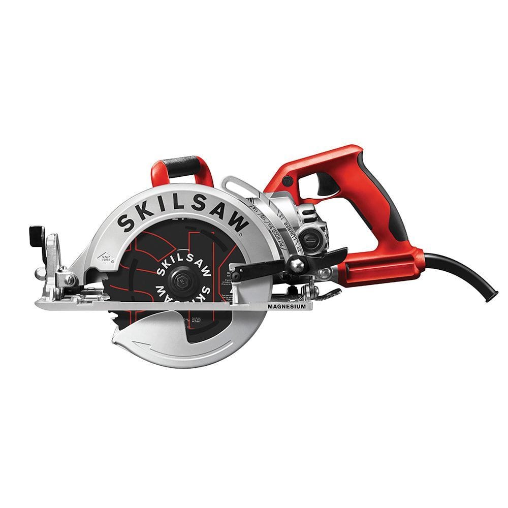 SKILSAW 15A Lightweight Magnesium Worm Drive Circular Saw, 7-1/4-in