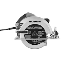 MAXIMUM 15A Circular Saw with Carbide-Tipped Blade & Cutting Guide, 7-1/4-in