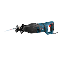 Scie alternative à poignée antivibrations 3 positions et à vitesse variable 14 A Bosch RS428, sac de transport