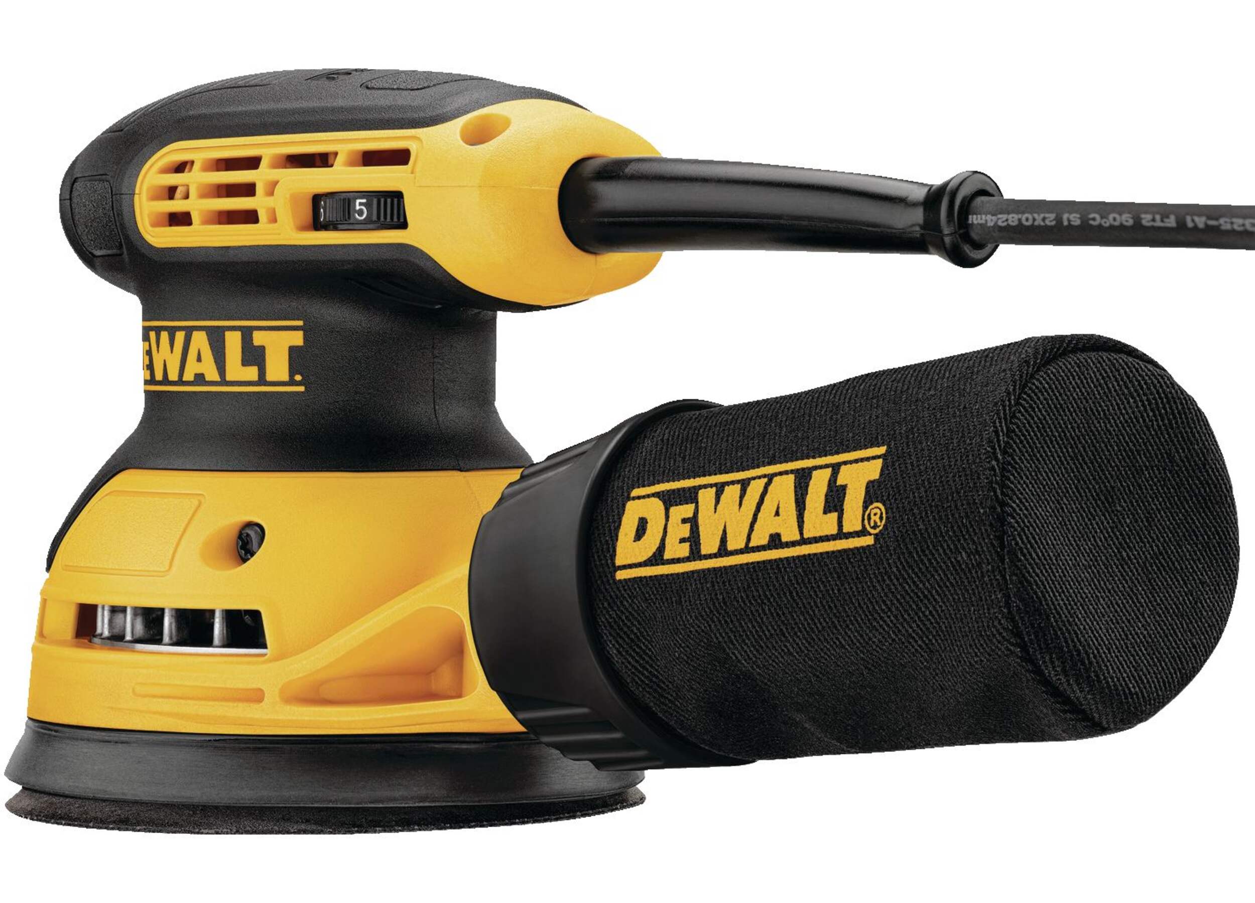 DEWALT DWE6423K 3A Corded Variable Speed Random Orbital Sander with