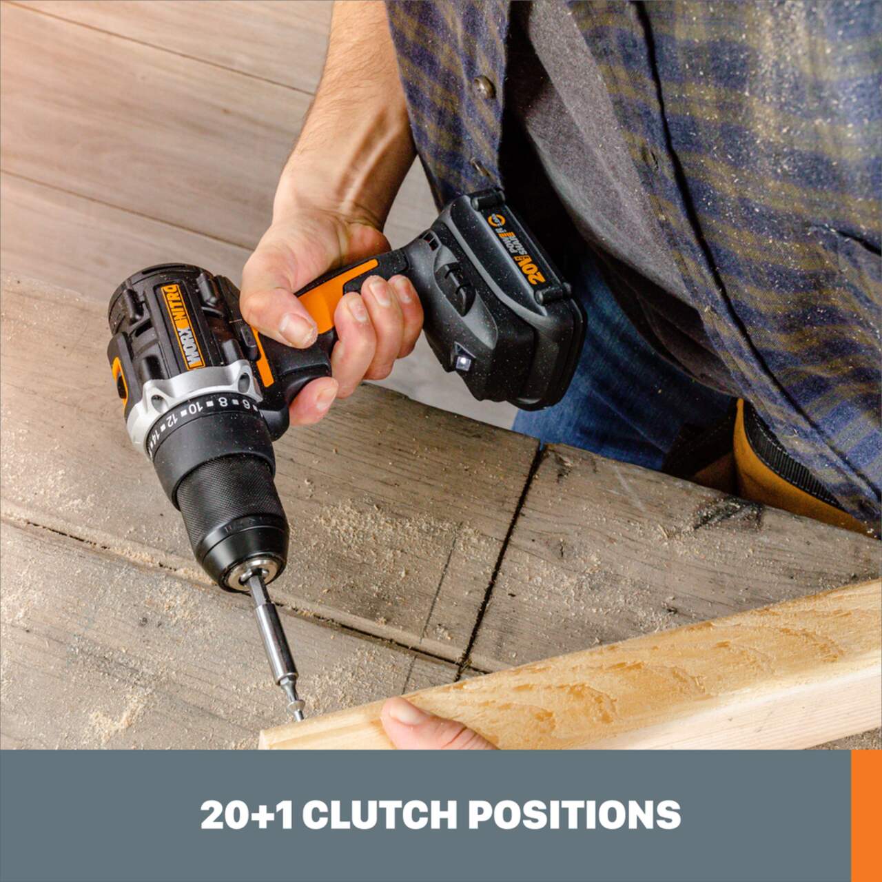 Worx shop ai drill