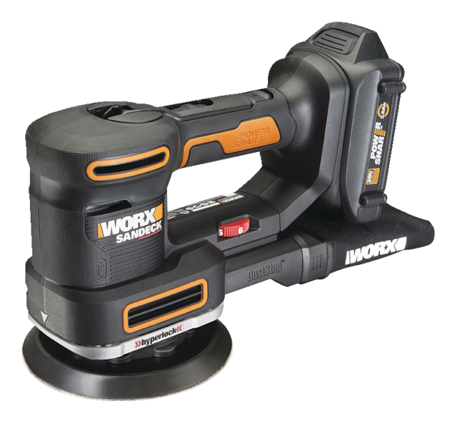 WORX WX820L 20V Power Share Sandeck 5in1 Cordless Detail/Finishing